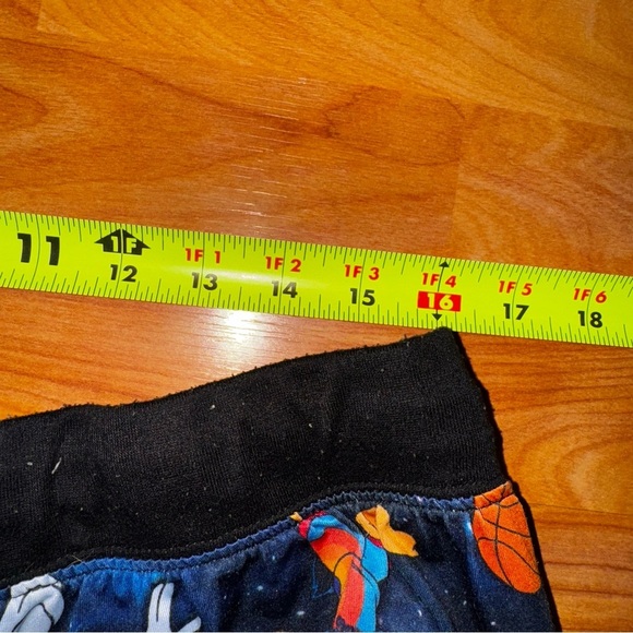 Space Jam New Legacy Lounge Blue Sleep Men's XXL Pajama Pants Thin Stretch AOP - Picture 11 of 11